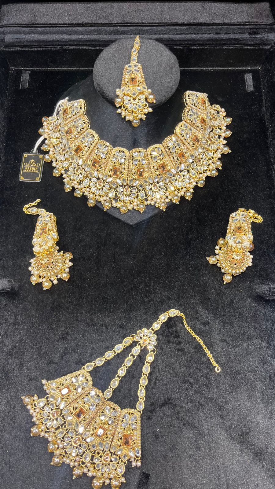 WhatsApp Image 2025-11-04 at 12.45.59 PM Royal Gold Plated Kundan Bridal Jewelry Set with Pink Stone Accents - Image 1