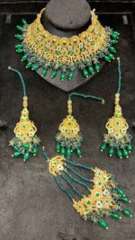 Emerald Green & Gold Colour Set