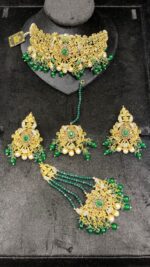 Emerald Green & Gold Colour Set
