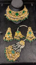 Emerald Green Gold Plated Colour Set