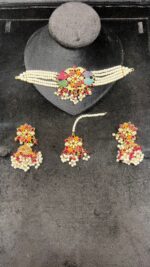 Elegant Beaded Choker Set - Image 4