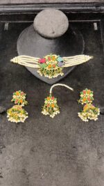 Elegant Beaded Choker Set