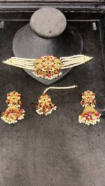 Elegant Beaded Choker Set - Image 5
