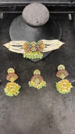 Classic Pink Pearl & Stone Jewelry Set - Image 6