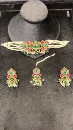 Royal Pastel Glam Choker Set - Image 4