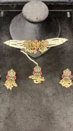 Royal Pastel Glam Choker Set - Image 2