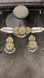 Handcrafted Ethnic Glam Choker Set - Image 2