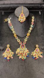 Elegant Party Wear Mala Set - Image 4