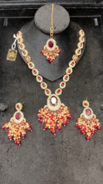 Elegant Party Wear Mala Set