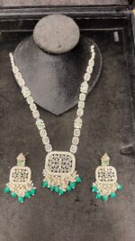 Cultural Heritage Mala Set with Mirror & Pearl Work - Image 3