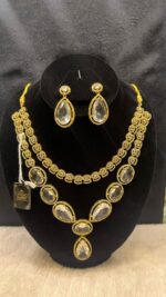 1 Karat Radiant Bridal Set – Elegant Wedding Ornament - Image 4