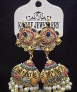 Pearl Cascade Jhumkas