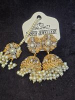 Pearl Cascade Jhumkas - Image 7