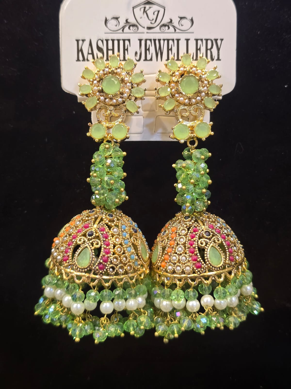 WhatsApp Image 2026-07-04 at 15.50.59 (1) Festive Sparkle Jhumkas - Image 1