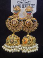 Regal Festive Jhumka Set