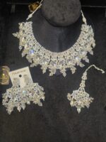 Royal Ruby Polki Kundan Bridal - Image 6