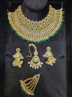 Premium Ruby & Polki Bridal Set