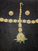 Ruby stone & pearl embellishments - Image 3